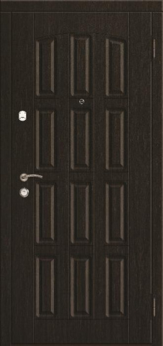 Стальная дверь МДФ №346