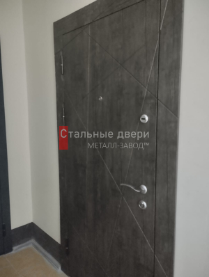 Фото установленной двери №414 в Луховицах