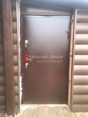 Фото установленной двери №128 в Луховицах