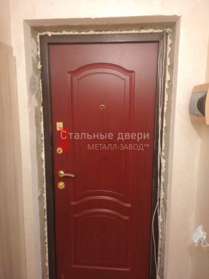 Фото установленной двери №208 в Луховицах