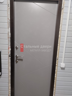 Фото установленной двери №375 в Луховицах